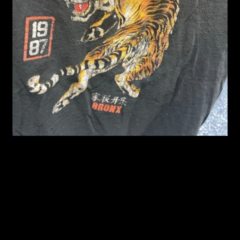 Black Tiger Graphic T Shirt